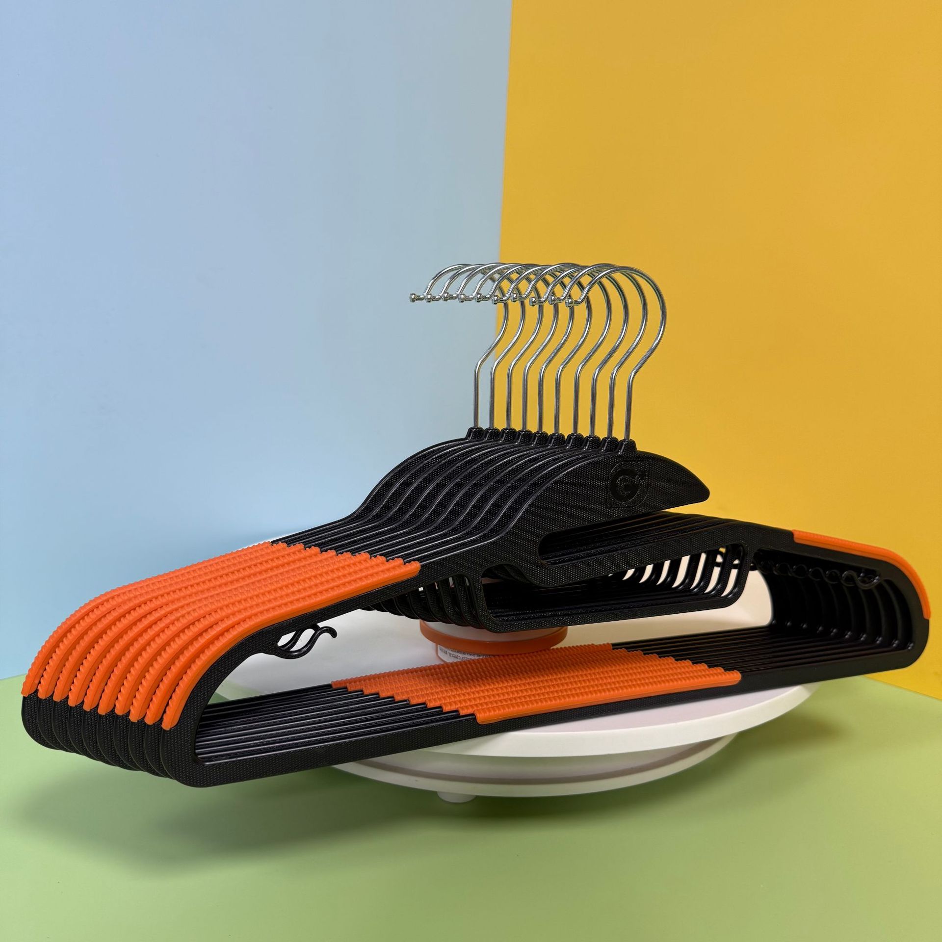 [리얼샷 G+블랙+스트라이프+오렌지]