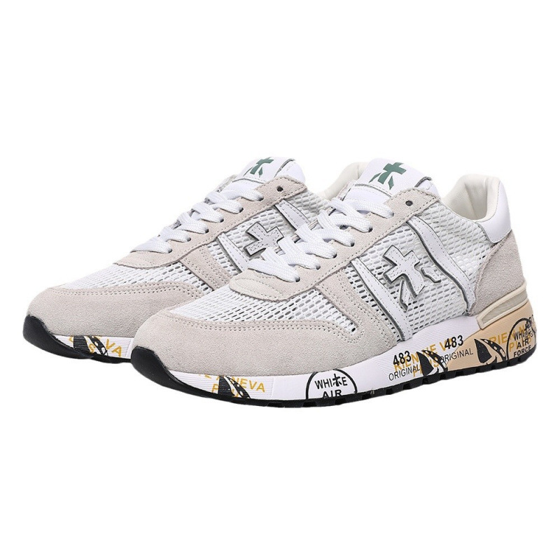 Comercio exterior transfronterizo nuevos zapatos masculinos premium, suela gruesa transpirable, zapatos deportivos casuales de cuero anti-pelú.
