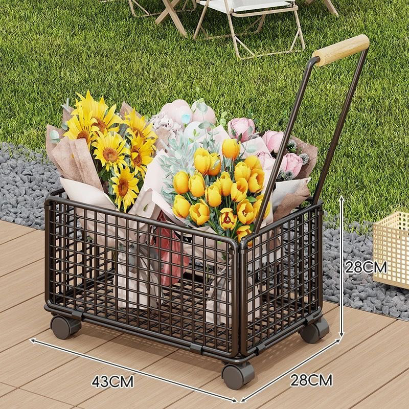 Universal Foldable Camping Trolley For Picnic And Off-road Travel_voghion.com