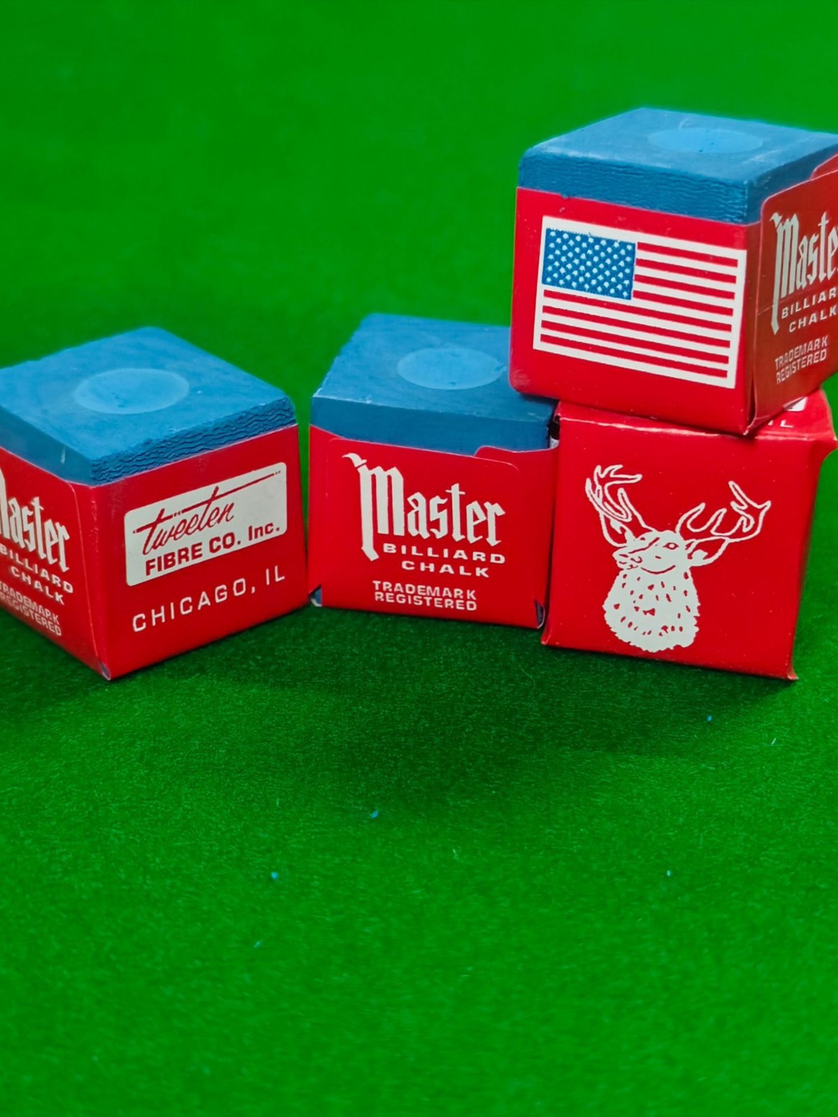 B grade red box chocolate powder 12 capsules 144 capsules billiard cue chocolate powder Jock gun big head rub British accessories supplies