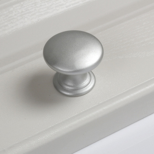 Golden single hole aluminum alloy cream style mushroom small handle modern minimalist cabinet handle drawer wardrobe door handle