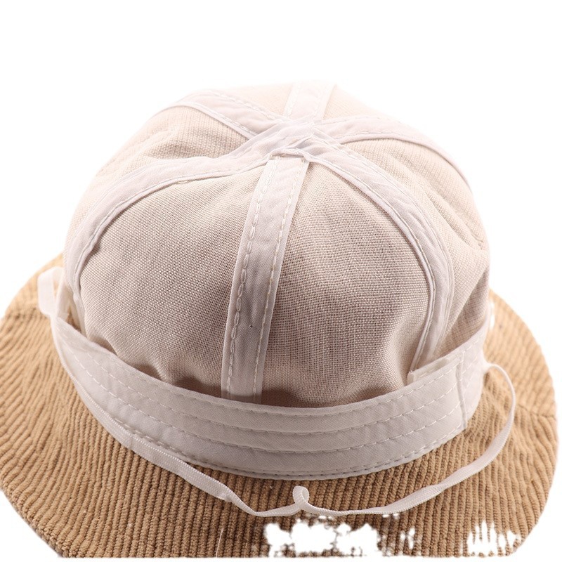 Sombrero para bebés primavera y otoño estilo coreano super lindo bebé niño oso pescador sombrero de otoño moda para niños sombrero de sombrero