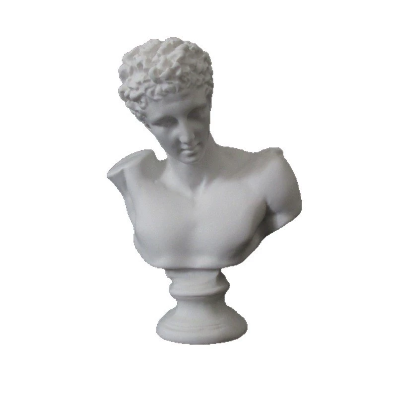 7cm Hermes resin imitation gypsum mini figurine Nordic desktop ornament ins style sculpture ornament