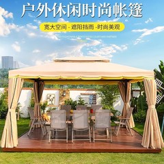 屋外の日除け棚の大型広告の日除け傘はローマのテントの庭の花園のあずまやの活動のテントを並べます。