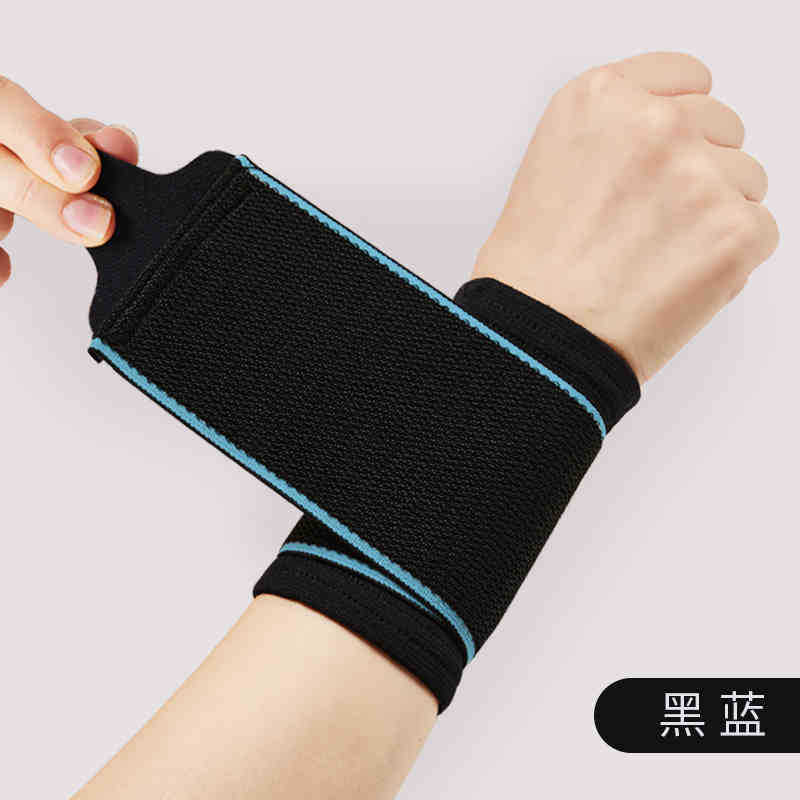 Muñequera deportiva de los hombres de la muñeca de la vaina del tendón de la correa de muñeca de fitness de baloncesto de levantamiento de pesas vaina de la manga de compresión fija esguince de equipo de protección