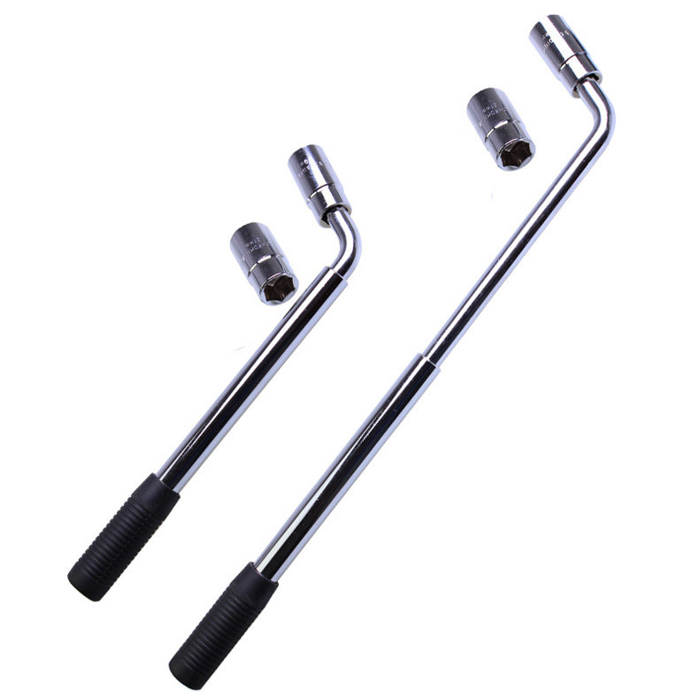 Llave de extensión de neumáticos para automóviles Llave cruzada de ahorro de mano de obra Plegable desmontable Herramienta de cambio de neumáticos manguito de llave de cambio de neumáticos