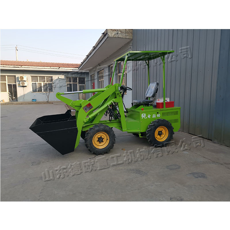 电动建筑沙土施工装载机 混凝土砂浆装料设备 厂房物流装卸车