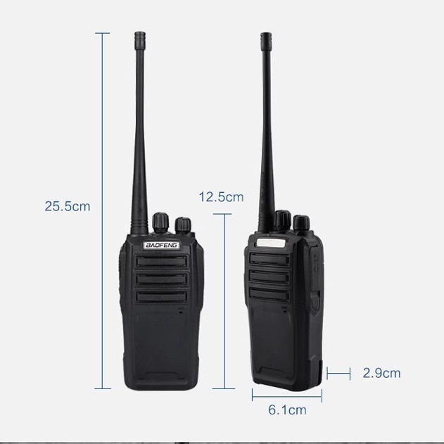 Baofeng BF-UV6 intercomunicador de doble segmento Baofeng UV - 6 doble segmento de doble guardia original Vox DTMF fabricante