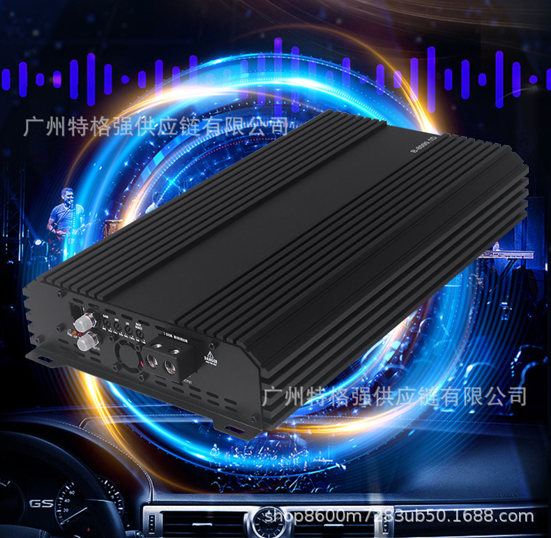 Manufacturer wholesale car audio modification high-power 8000w amplifier subwoofer car amplifier subwoofer box