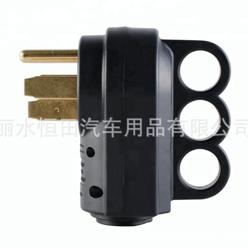 美式房车 大功率连接器插头 ETL公插50A  NEMA14-50P  125V/250V