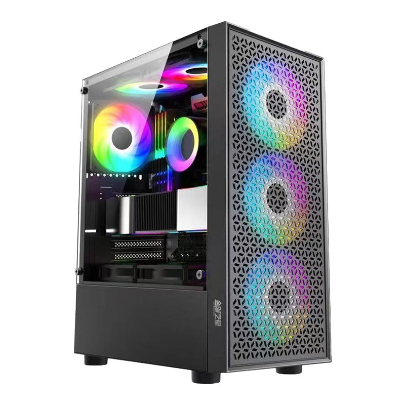Full set of design live streaming e-sports office assembly machine water-cooled sea view room high-end game core desktop computer host