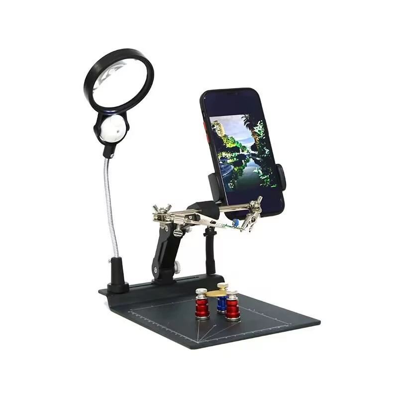 Новый мощный акрил 7029 с линзой источника света, механическая разборка и сборка, наблюдение за лупой, ремонт верстака, оптовая продажа