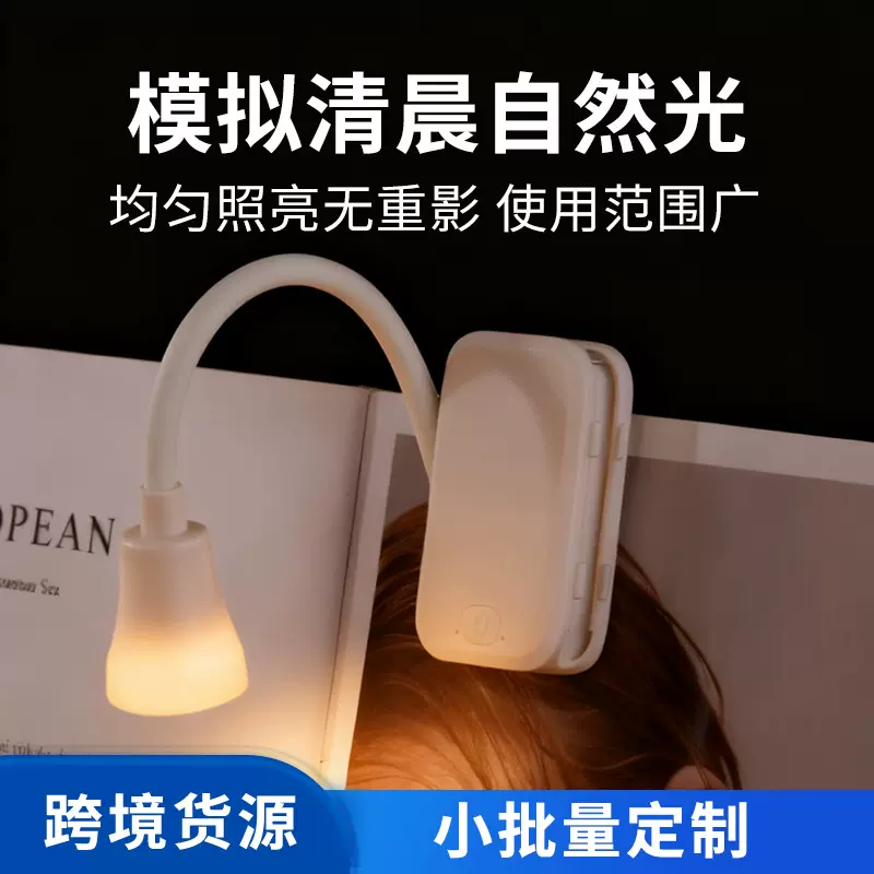 远近光阅读小台灯学生宿舍充电便携学习书桌灯LED壁挂床头护眼灯