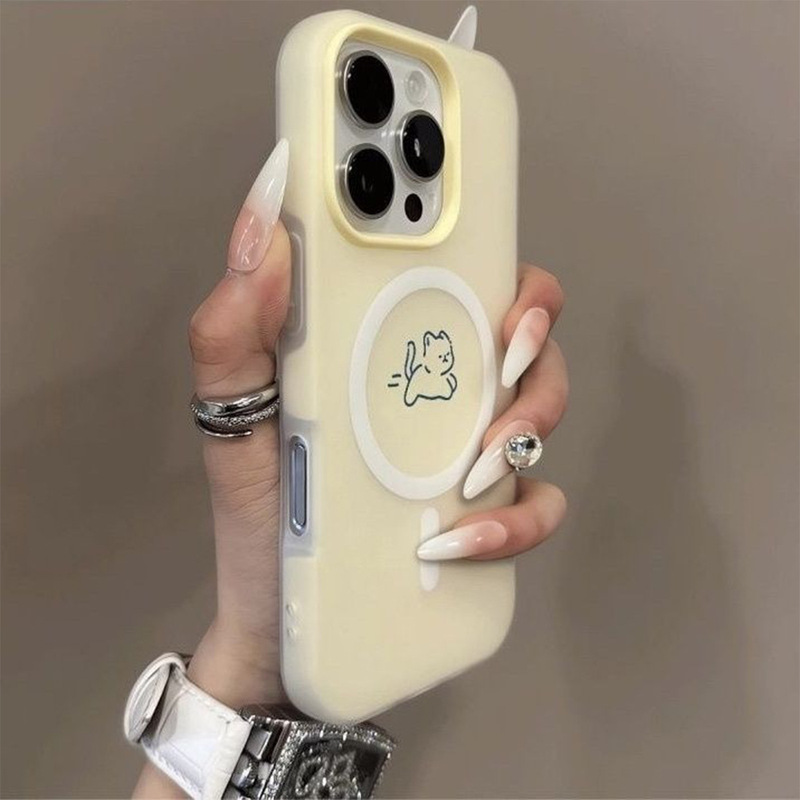 クロスボーダーゼリースリーインワン磁気携帯電話ケースアップルハイエンドカラーゼリーツーインワン携帯電話ケース磁気吸引|undefined