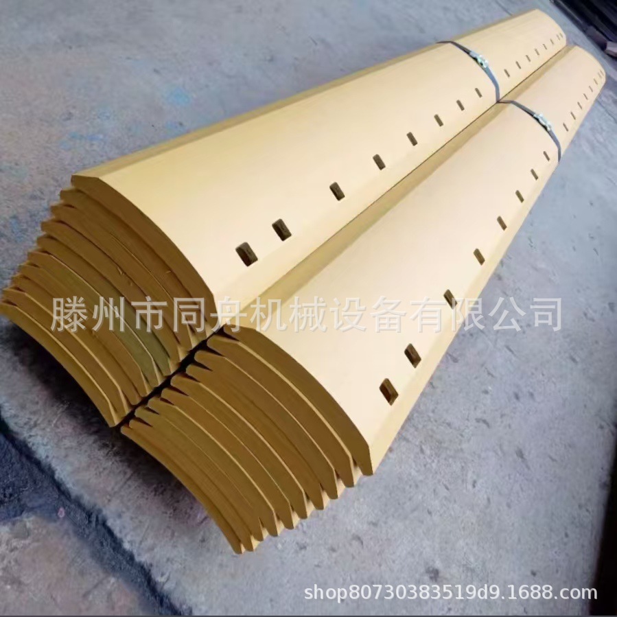 适用于13孔平地机4T2231热处理硼钢铲板高碳钢主刀板刮土板