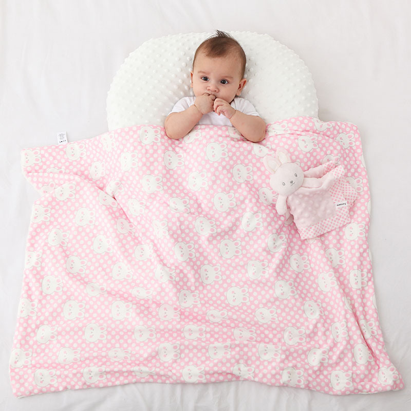Juego de mantas de confort Sunnozy para otoño e invierno, manta multiusos cálida para bebé, manta de frijoles para bebé, venta al por mayor