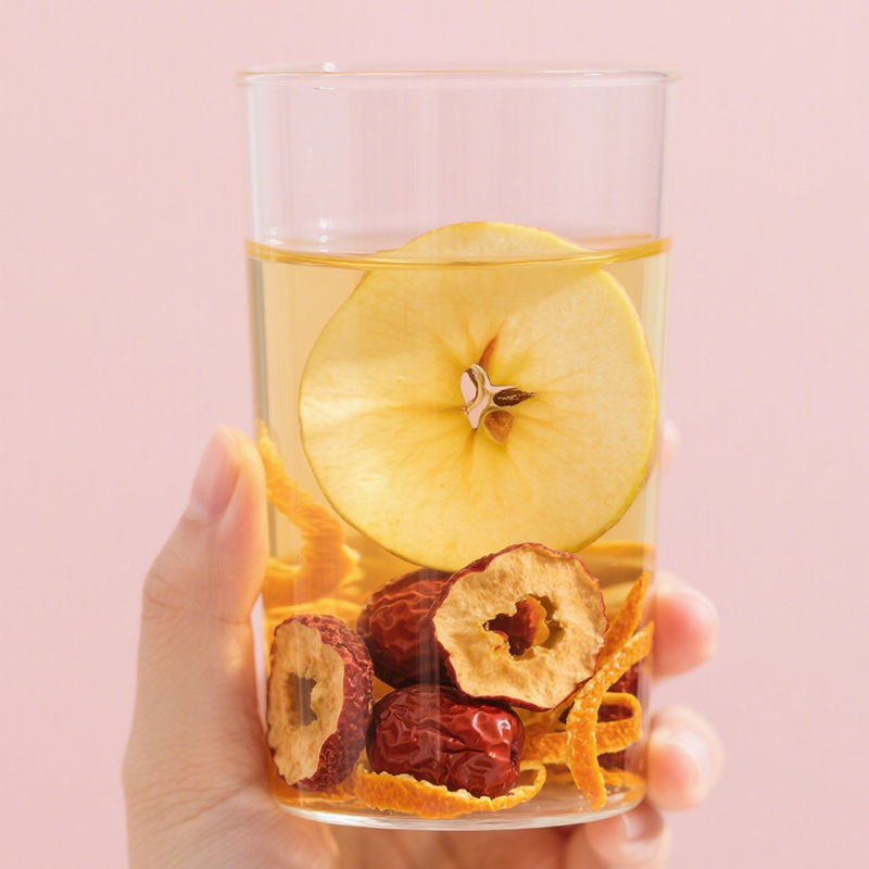 Apple Hawthorn Jujube Tangerine Peel Fruit Tea 100g Cold Brew Herbal Tea 5 Bags quality and texture