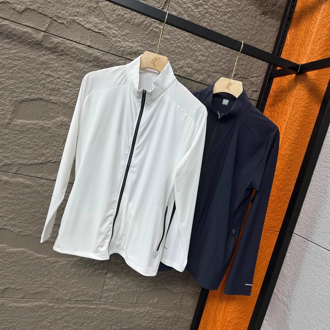 Urban Outdoor Series! Men's Summer Casual Sports Quick-Drying Stand-Up Collar Thin Couple Skin Jacket Jacket