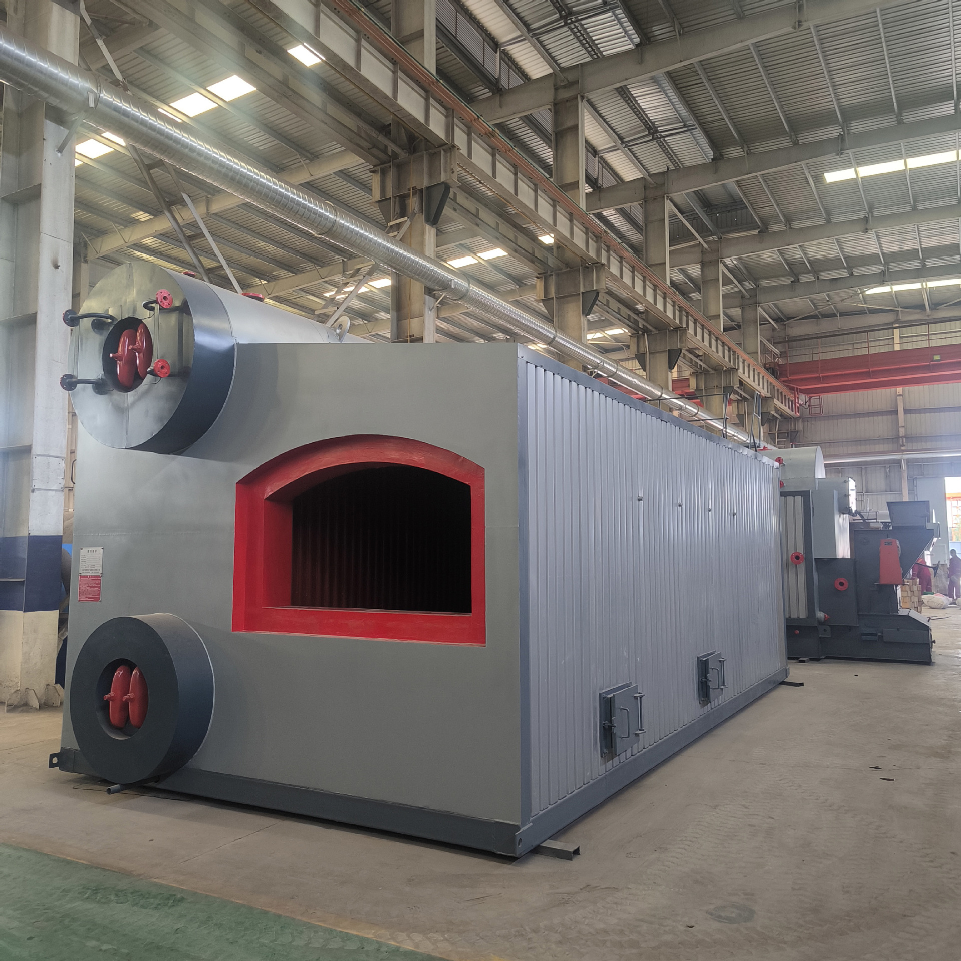大型SZS双锅筒蒸汽锅炉 生物质气化燃烧装置 替代燃煤锅炉改造