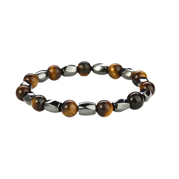 fashionable hexagonal magnetic bracelet for men and women