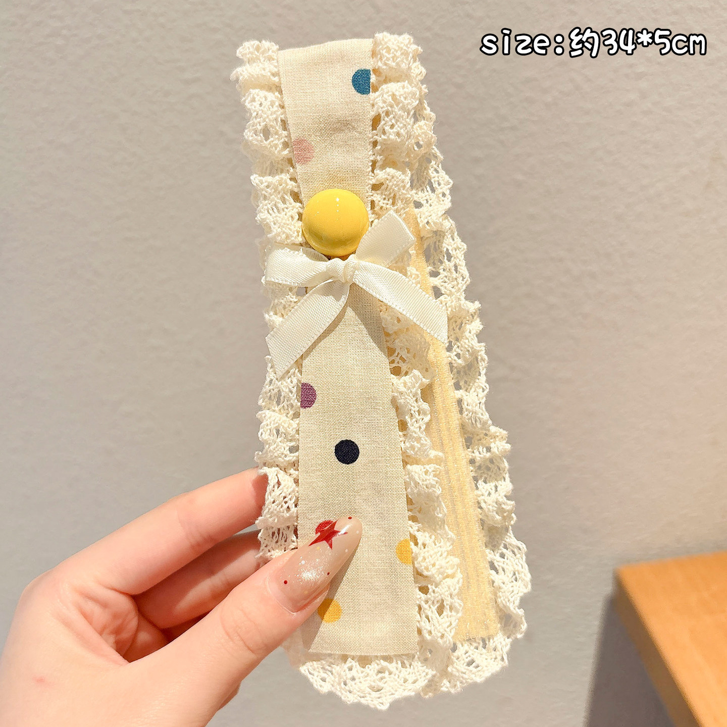6#水玉米は約3.4×5cm