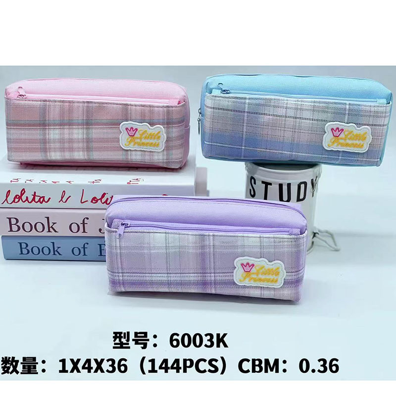 Caja de lápiz creativa caja de papelería de dibujos animados caja de lápiz de arena movediza de aceite de PVC estudiante de gran capacidad bolsa de lápiz al por mayor