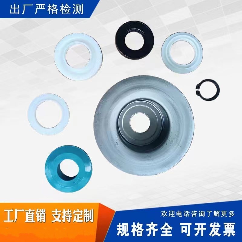 皮带机托辊配件 密封 冷拔轴 各种型号厂家直发托辊轴承座