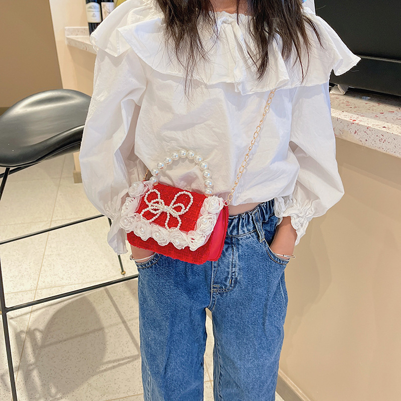 2022 nuevos niños pequeños bolso niñas lindo internet celebridad bolsa de mensajero occidental princesa de dibujos animados de moda bolso de los niños