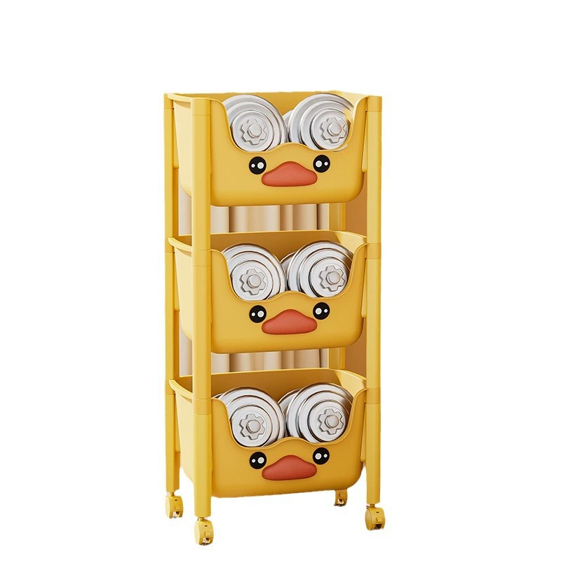 B.Duck, storage system, multilayer toy for bed