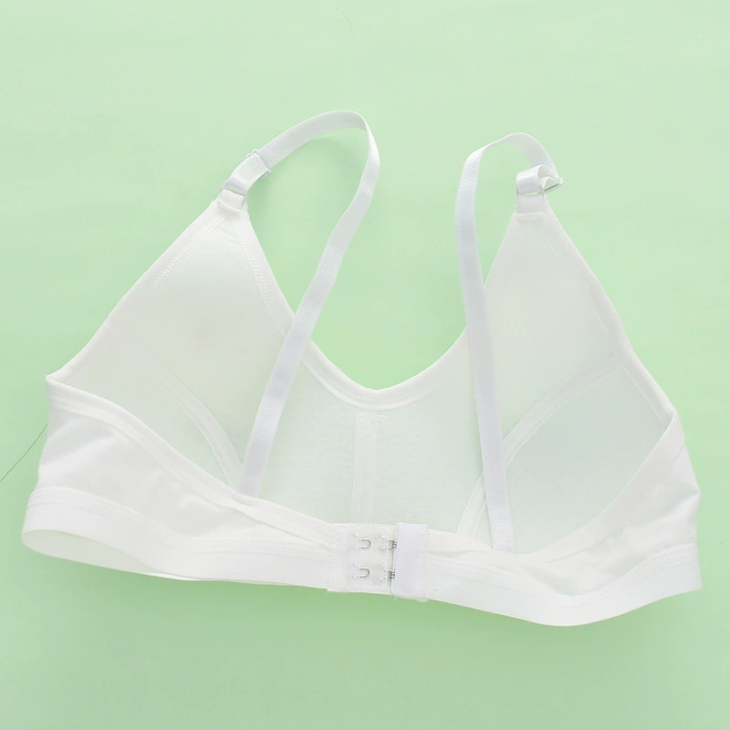 Underwear for students, comfortable breathable wireless bra, for secondary school, lifting effect