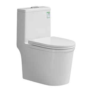 Large pipe siphon straight down toilet small apartment toilet anti-odor ultra short size 58 long seat toilet wholesale