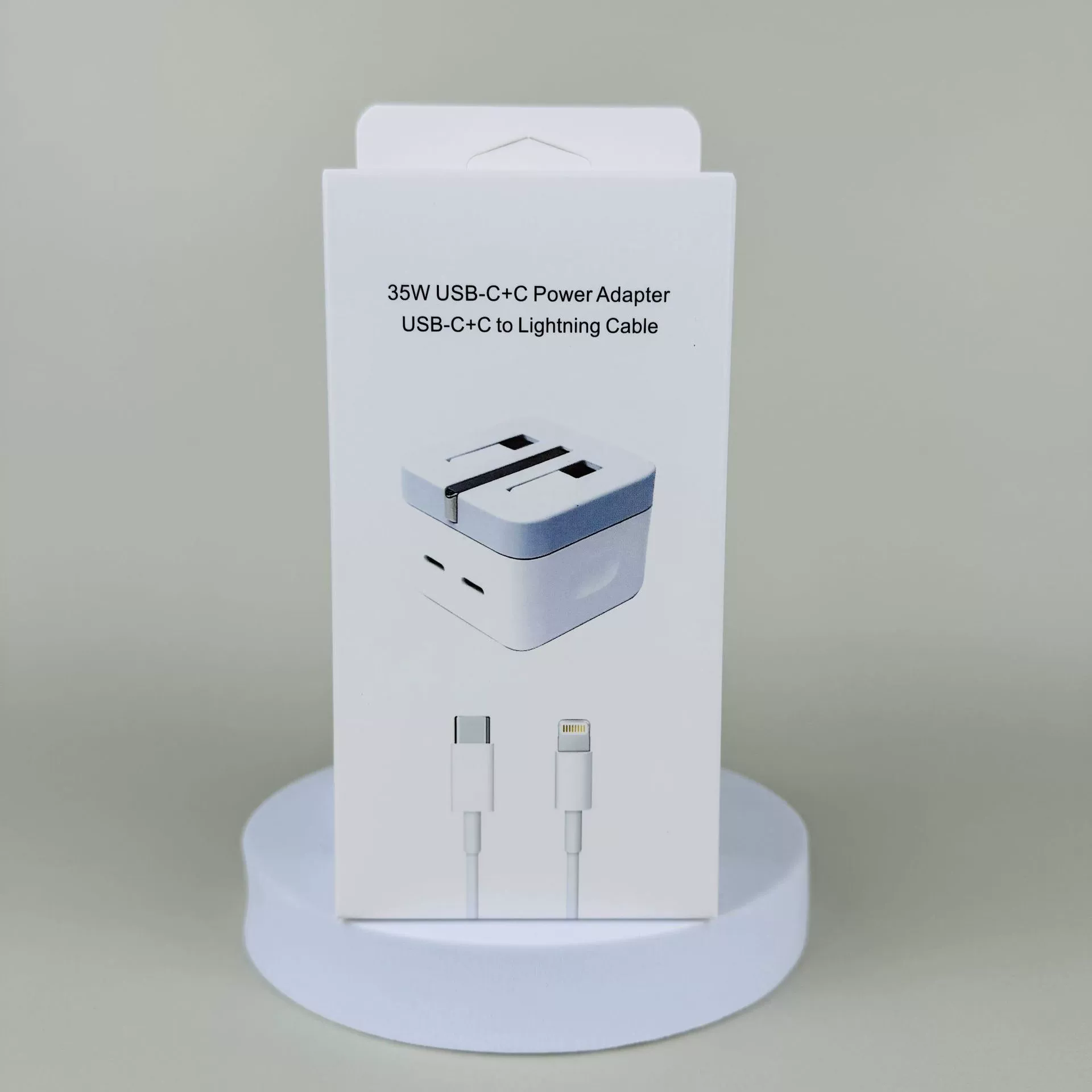 Apple, совместимое зарядное устройство, зарядка мобильного телефона, шлем, набор, 35W, 50W, оптовый