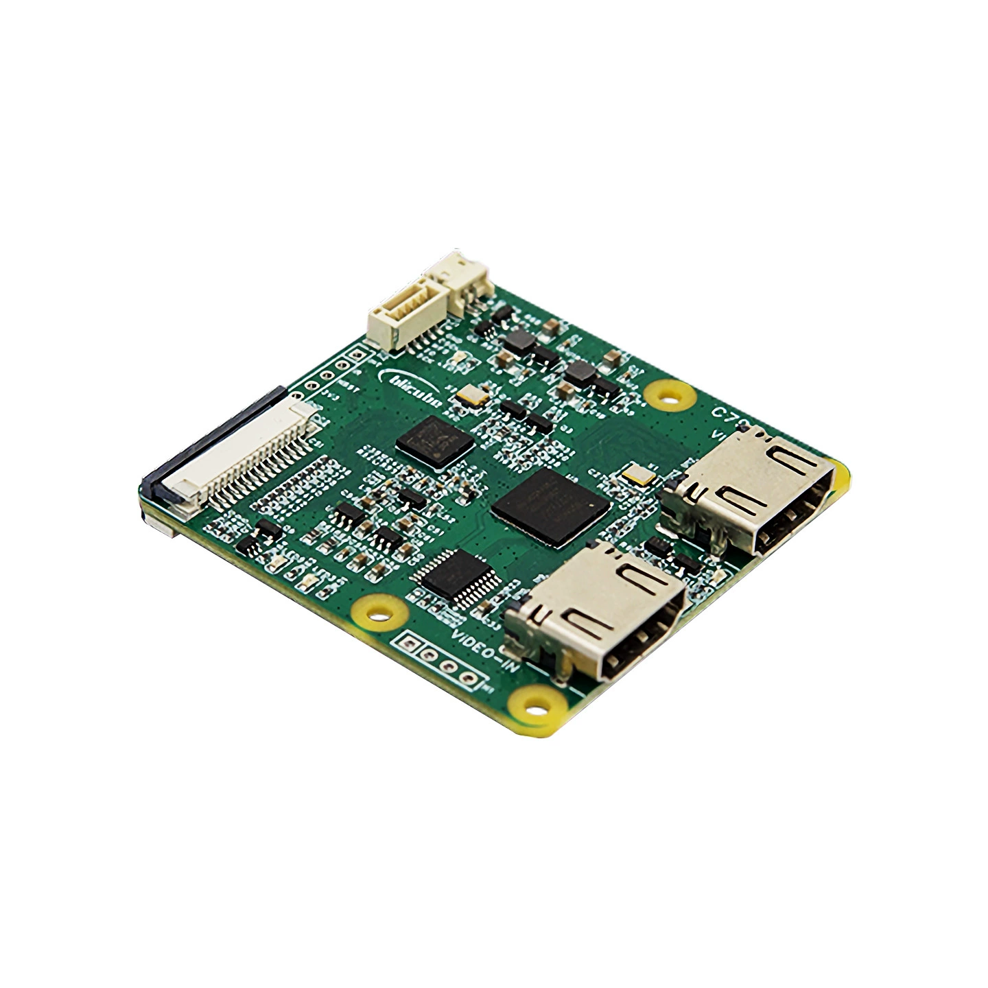 Raspberry Pi 5 C792 модуль HDMI в CSI и I2C, конвертер HDMI в CSI-2 с выводом loop out для blikvm/pikvm