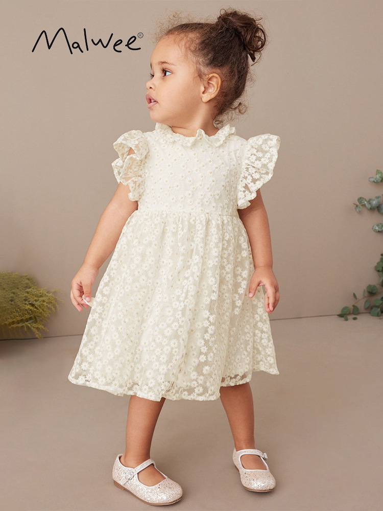 Vestido de princesa para niñas malwee transfronterizo vestido de verano nuevo estilo ropa para niños europeos y americanos vestido de princesa para niñas falda para niños
