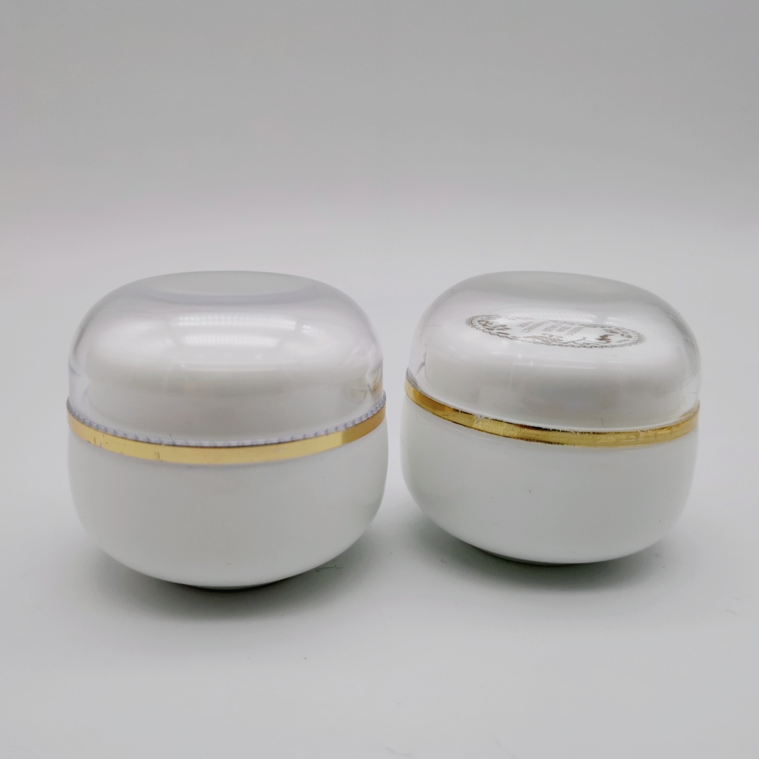 30G贵妇膏白瓷瓶 膏霜瓶 面霜瓶盖子印字 30g眼霜面膜瓶包材