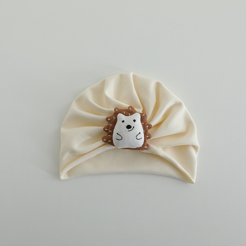 Sombreros para bebés primavera y otoño lindo super lindo puerta de protección de halógeno sombrero indio para bebés de hombres y mujeres cómodos sombreros de cabello pequeño mes sombrero de embarazo