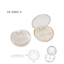 眼影盒 SC2003-2 四色眼影盒  爱心眼影  桃型眼影  四色爱心眼影