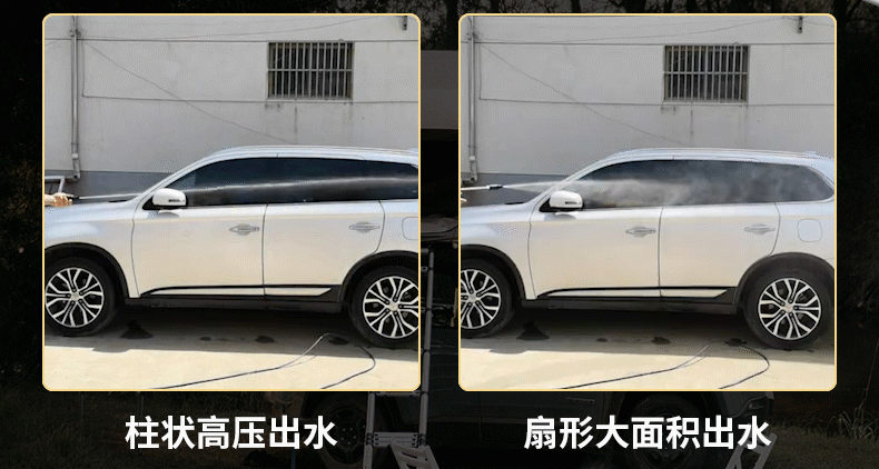 Hua Yiwo Car Washer High Pressure Water Gun Pump 220V Household Portable Car Wash Artifact High Power Cleaning Machine