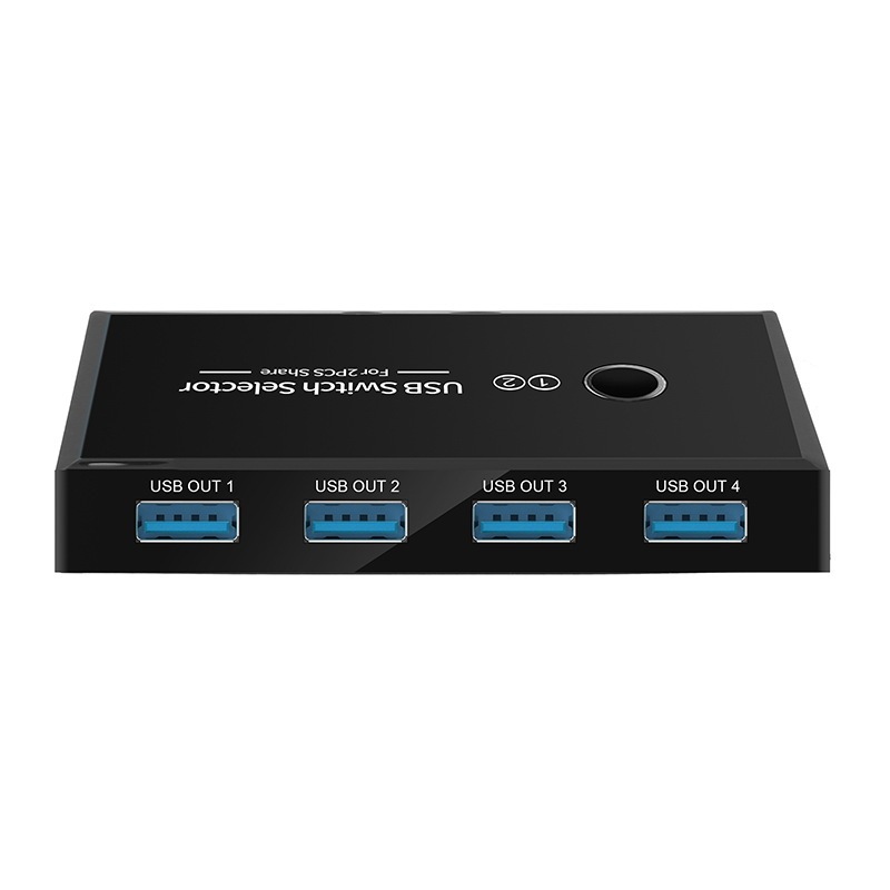 2 in 4 usb switchセレクターfor 2pcs share usb3.0ボタン切替器|undefined