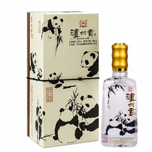 源头货源52度泸州贡大熊猫爱心纪念版浓香型白酒500ml厂家批发