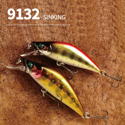 Stream minolulu bait submersing fake bait 50MM/5.2G long-range tipper bass mini micro bait 9132
