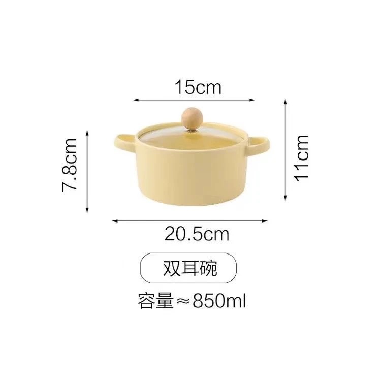 단색(라면그릇+뚜껑)