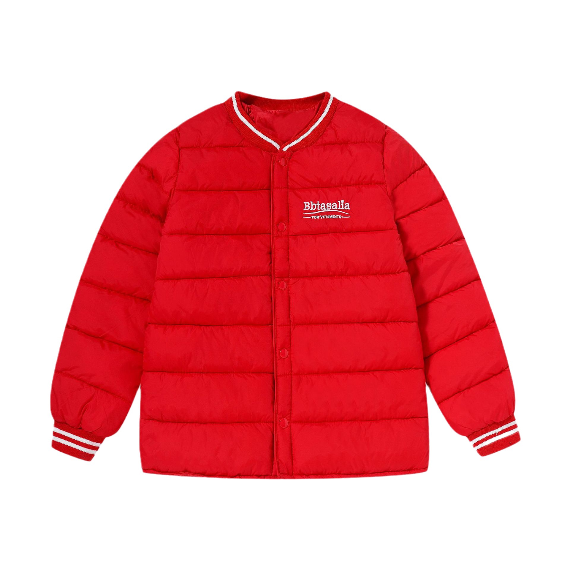 Chaqueta de plumas, forro de algodón, otoño e invierno, niños medianos y grandes, niños y niñas, chaqueta gruesa de plumas cálidas, chaqueta de plumas a prueba de frío