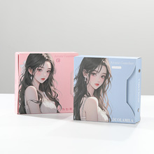 厂家新款白卡亚膜男士内裤盒子镂空礼盒内裤包装盒可加LOOG内裤盒