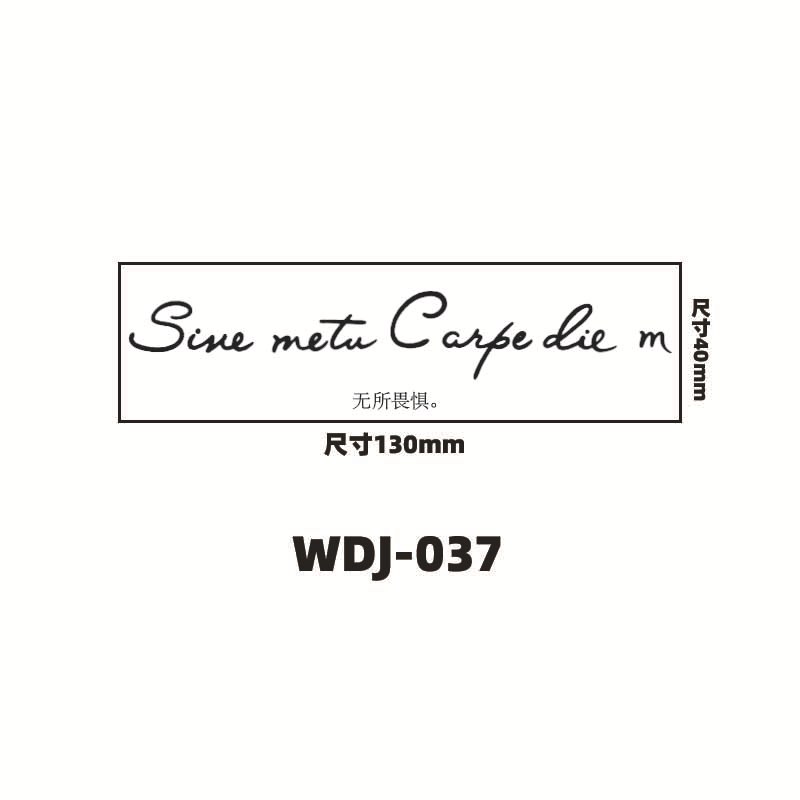 Jugo de hierbas pegatinas de tatuaje letras inglesas pegatinas de tatuaje de clavícula de la mano de espalda alta sensación impermeable a prueba de sudor semipermanente