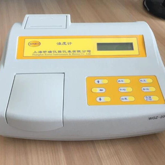 В наличии WGZ-200A Измеритель мутности luorui с цифровым дисплеем Измеритель мутности водяной установки 0-200NTU