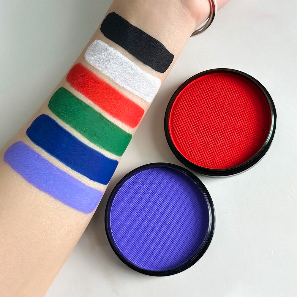 30g face color water soluble body painting pigment face painting cream Halloween oil color Christmas black and white red