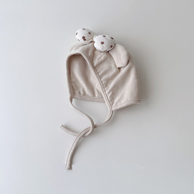 Sombreros para bebés otoño-invierno gorras para oídos lindas princesas arco bebé gorras para mujeres gorras para bebés pequeños