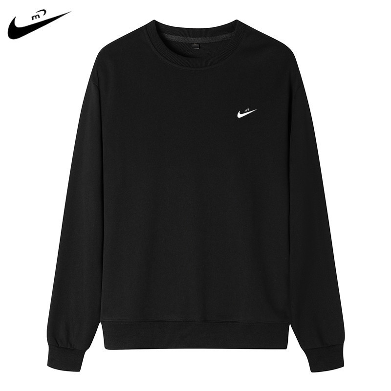 Men's Sweatshirt 2025 Spring and Autumn New Men's Long-Sleeve T-Shirt Men's Small Terry Round Neck Pullover Knit Base Layer