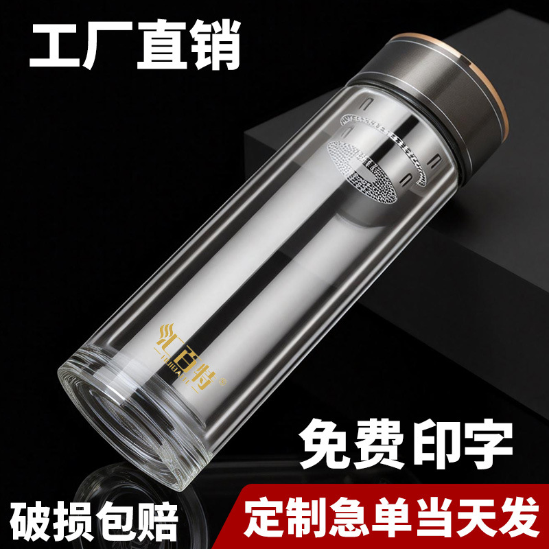 glass transparent tea cup
